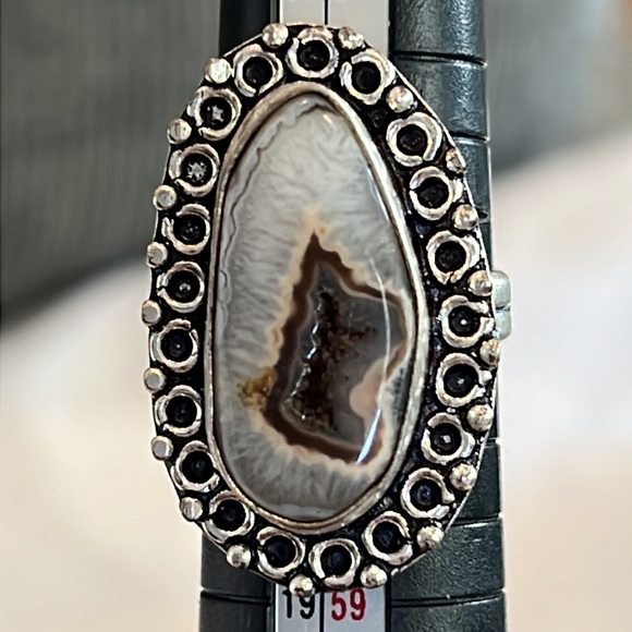 #87 Solar Agate Handcrafted Ring ๐ Size 7.25 NWOT - Picture 14 of 14